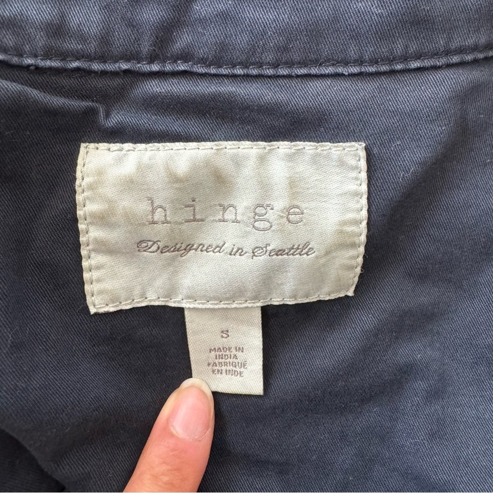 Small Hinge Navy Blue Utility Jacket - image 4